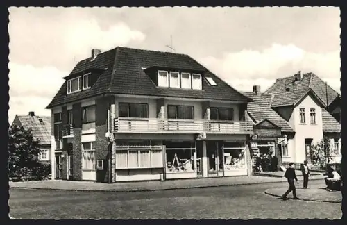 AK Wangerooge, Drogerie Fritz Philipps in der Zedeliusstrasse 22