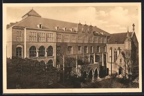 AK Berlin, Blick auf das St. Hedwigs-Krankenhaus, Grosse Hamburger Strasse
