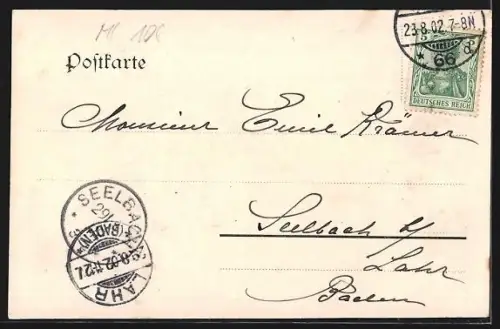 AK Berlin-Tiergarten, Graefe-Denkmal