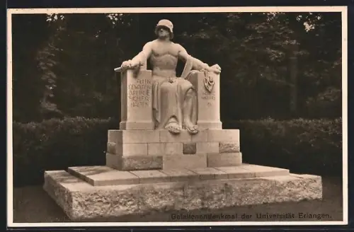 AK Erlangen, Gefallenendenkmal der Universität