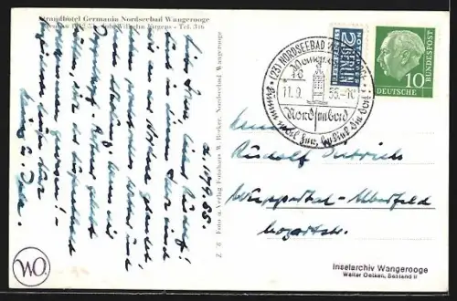 AK Wangerooge, Strandhotel Germania