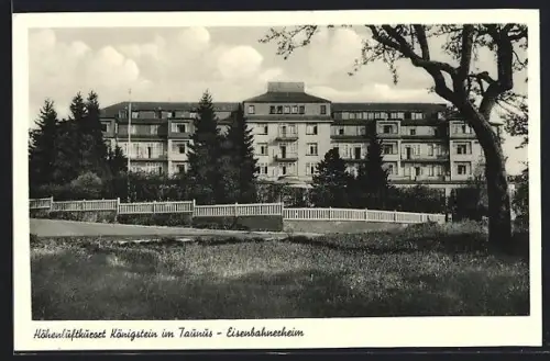 AK Königstein im Taunus, Eisenbahnerheim