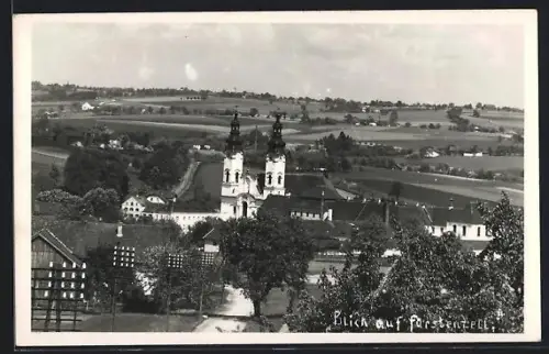 AK Fürstenzell, Blick auf die Kirche