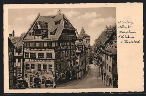 AK Nürnberg, Albrecht-Dürer-Haus, Wohnhaus des Künstlers