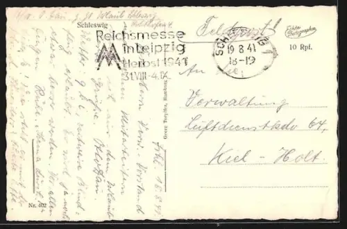 AK Schleswig, Blick auf den Dom