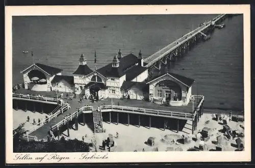 AK Sellin auf Rügen, Seebrücke