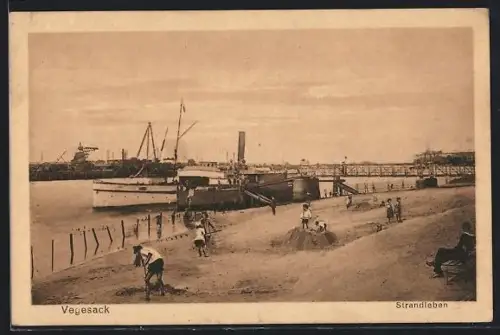 AK Vegesack, Strandleben