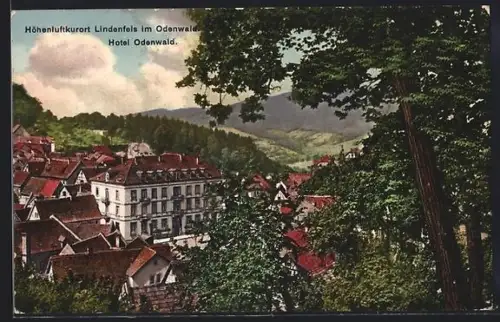 AK Lindenfels im Odenwald, Hotel Odenwald