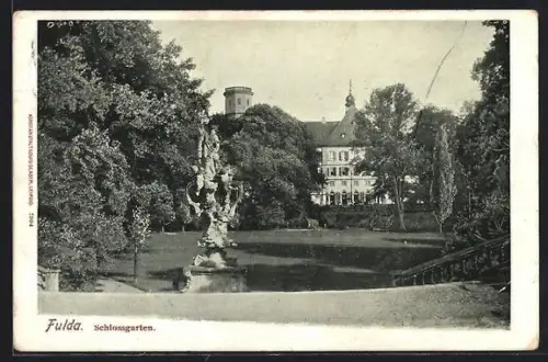 AK Fulda, Schlossgarten