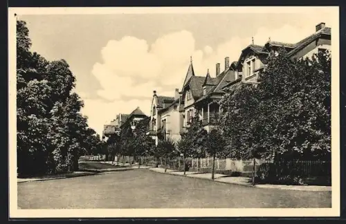 AK Bad Soden am Taunus, Kronberger Strasse, Villenansicht