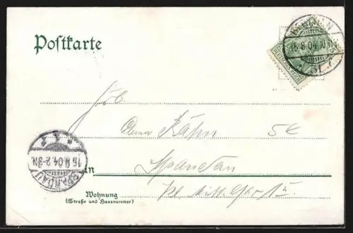 AK Berlin, Unter den Linden, Strassenszene mit Fussgängern und Kutschen