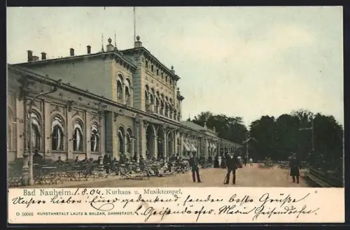 AK Bad Nauheim, Kurhaus, Musiktempel