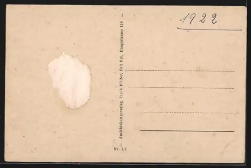 AK Bad Orb, Kindererholungsstätte Wegscheide