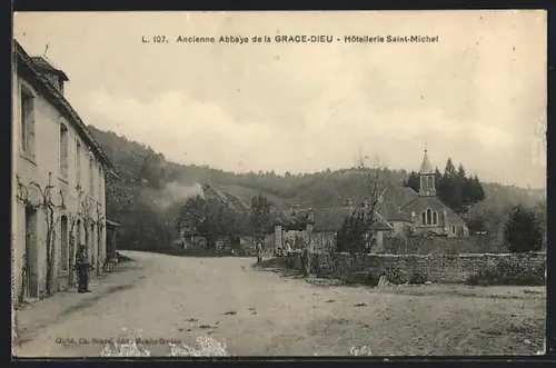 AK Grâce-Dieu, Ancienne Abbaye de la Grâce-Dieu, Hôtellerie Saint-Michel