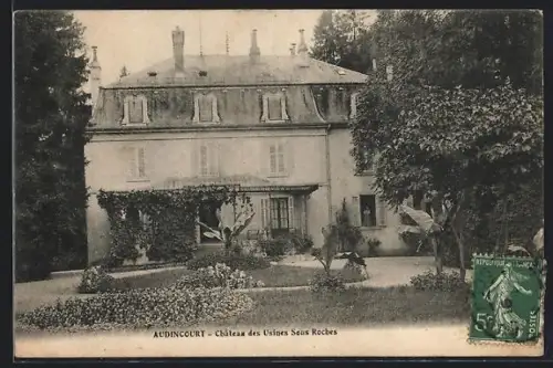 AK Audincourt, Château des Usines Sous Roches