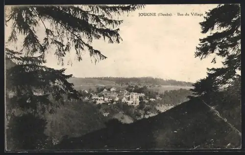 AK Jougne /Doubs, Bas du Village