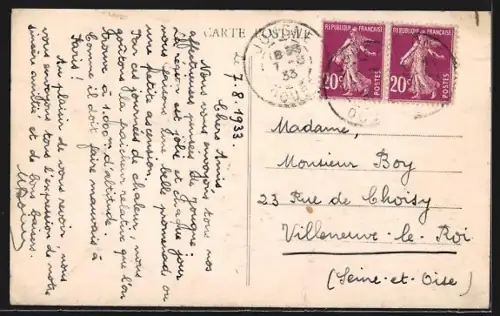 AK Jougne /Doubs, Bas du Village