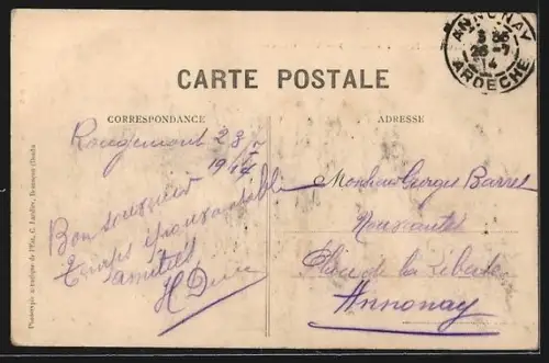 AK Rougemont /Doubs, Vue Générale