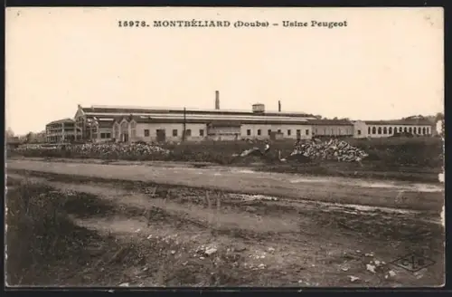 AK Montbéliard /Doubs, Usine Peugeot