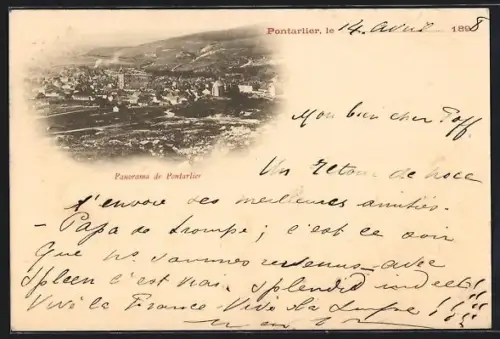 AK Pontarlier, Panorama de Pontarlier