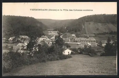 AK Vermondans /Doubs, La Villa des Colonies scolaires