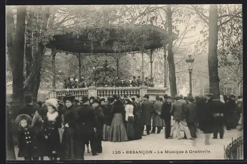 AK Besancon, La Musique à Granvelle