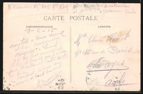 AK Besancon, La Porte Rivotte