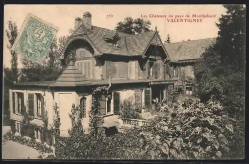AK Valentigney, Les Châteaux du pays de Montbéliard