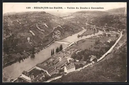 AK Besancon-les-Bains, Vallée du Doubs à Casamène