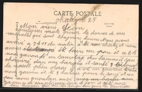 AK Chalèze, Vue Générale et Vallée du Doubs