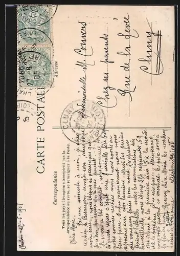 AK Besancon, Rue Saint-Jean et Porte Noire