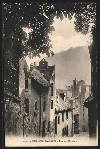 AK Besancon-les-Bains, Rue du Chambrier