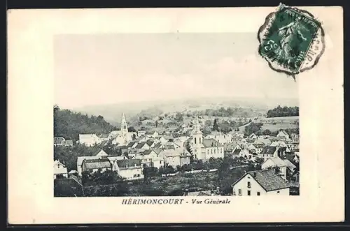 AK Hérimoncourt, Vue générale