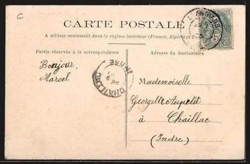 AK Chantrans /Doubs, Vue de l`église et des maisons environnantes