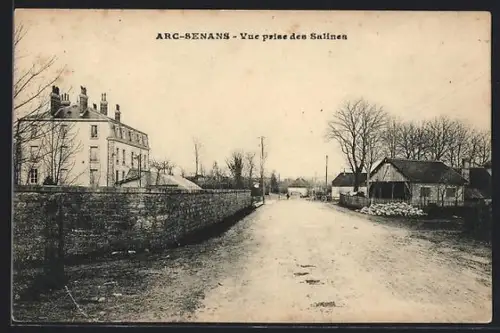 AK Arc-Senans, Vue prise des Salines