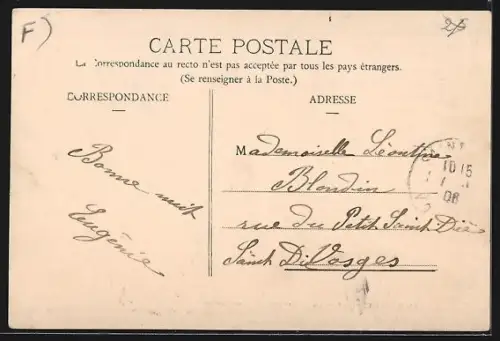 AK Audincourt, Intersection de la Grande-Rue et de la Rue de Champagney