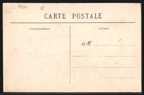 AK Montbéliard, Inondations des 12 et 13 Novembre 1913, Le quartier des Môles
