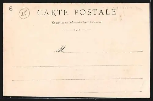 AK Montbéliard, Place avec commerces et passants