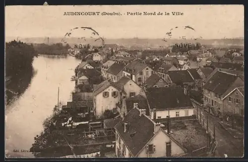AK Audincourt /Doubs, Partie Nord de la Ville