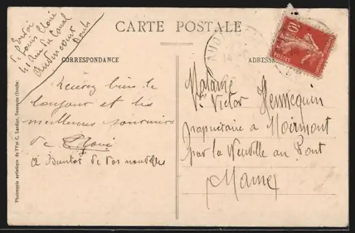 AK Audincourt /Doubs, Partie Nord de la Ville