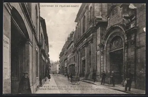 AK Besancon, Rue Mégevand, Ancien séminaire actuellement la Cour des Révérends