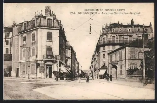 AK Besancon, Avenue Fontaine-Argent