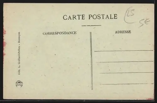 AK Audincourt, La Grande Rue