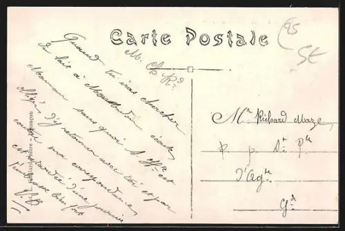 AK Pont de Roide, Rue de Besancon avec église et commerces