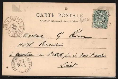 AK Pontarlier, La Grande-Rue animée avec bâtiments historiques