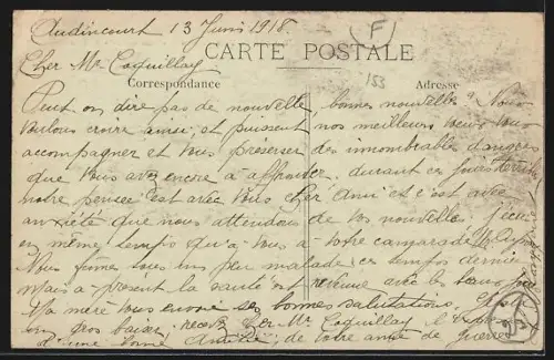 AK Audincourt /Doubs, L`Entrée de l`Usine des Automobiles