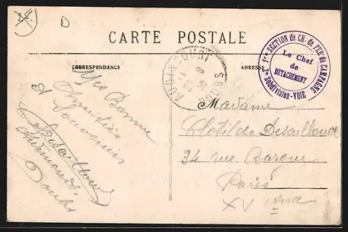 AK Montbéliard, Rue Cuvier avec calèches et bâtiments historiques