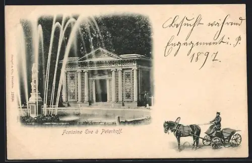 AK St. Pétersbourg, Fontaine Eve à Peterhoff
