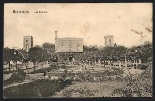AK Hohensalza, Blick auf das Soolbad