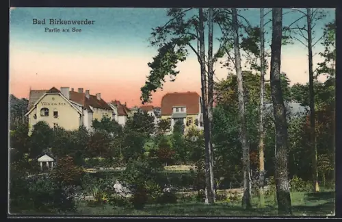 AK Bad Birkenwerder, Hotel Villa am See